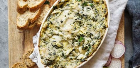 vegan spinach artichoke dip