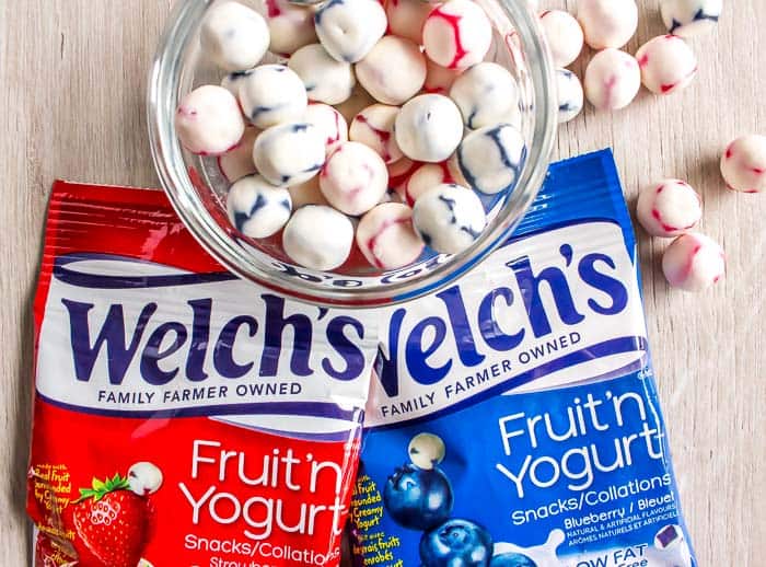 Welchs Fruit n Yogurt Bites blueberry and strawberry