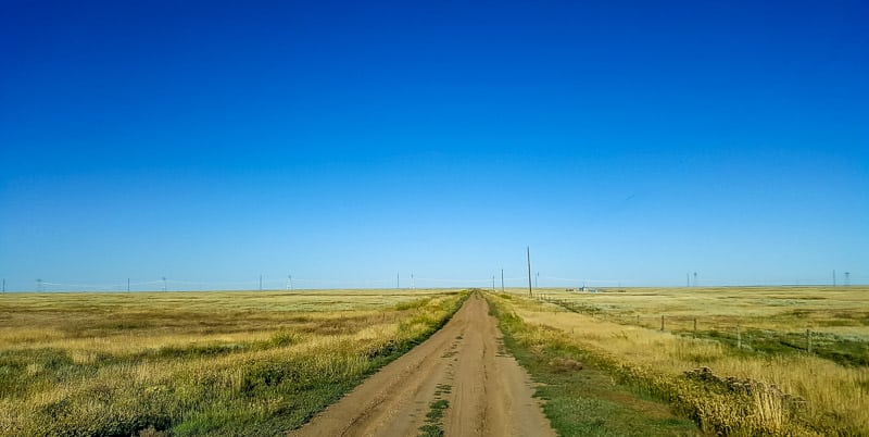 Road trip through Saskatchewan