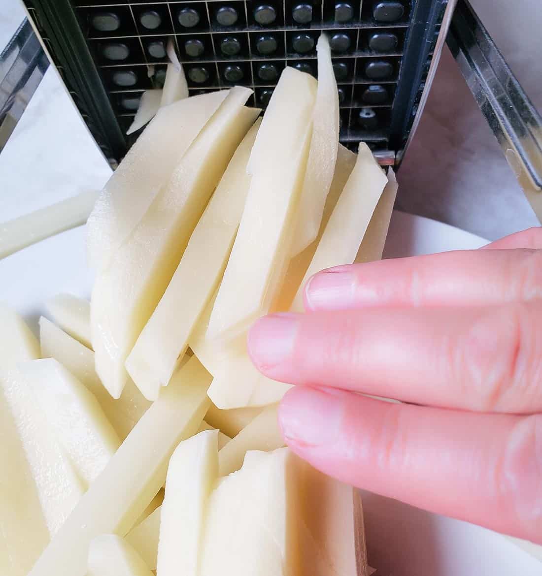 potatoes julienne for ActiFry French Fries