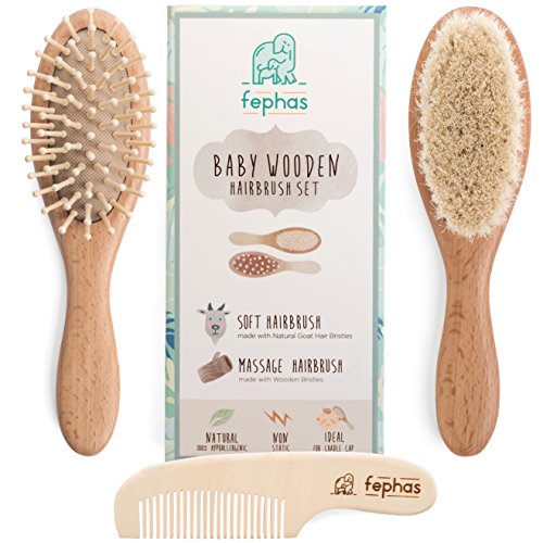 fephas baby hairbrush