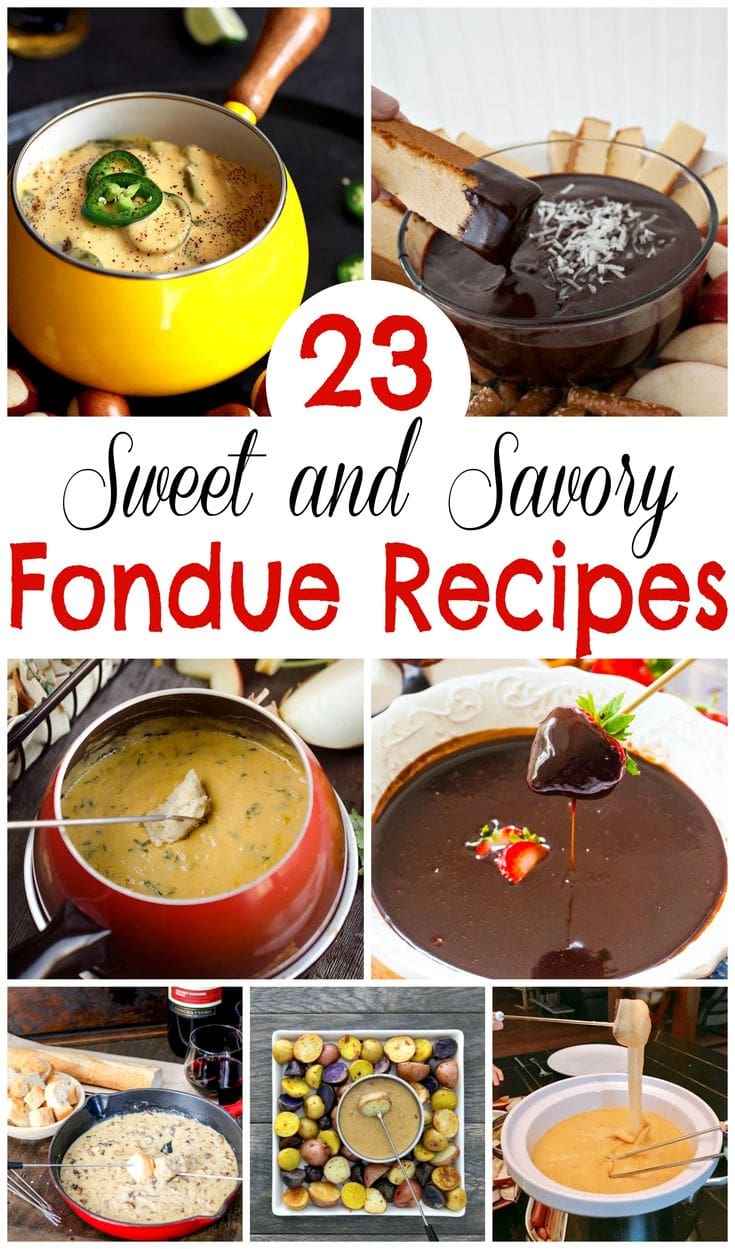 The best fondue recipes for parties, with dessert, cheese and more amazing fondue ideas