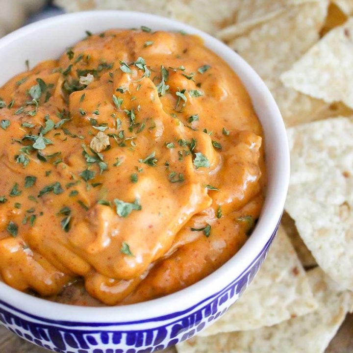 Velveeta Queso Crockpot Dip Recipe