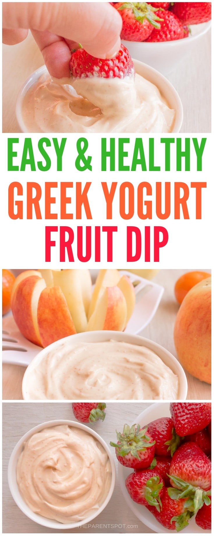  Easy and healthy Greek yogurt dip for fruit