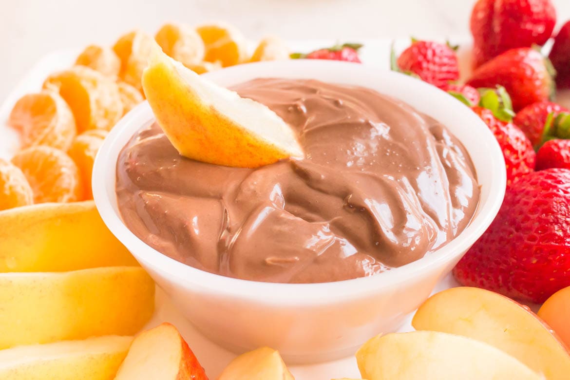 easy chocolate fruit dip recipe