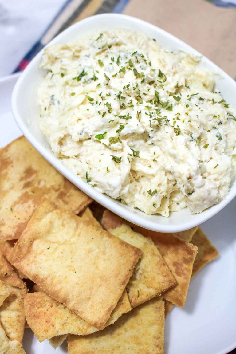 Hot Imitation Crab Dip with Cream Cheese