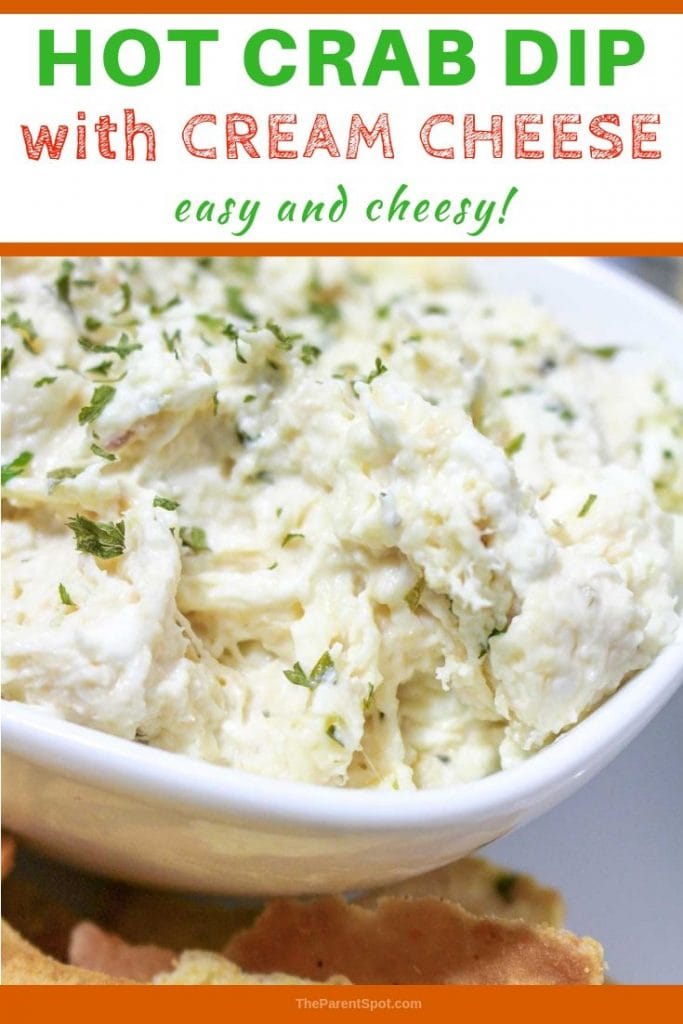 Hot Imitation Crab Dip with Cream Cheese