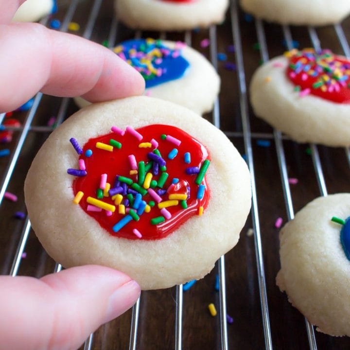 Thumbprint cookies with icing-0225