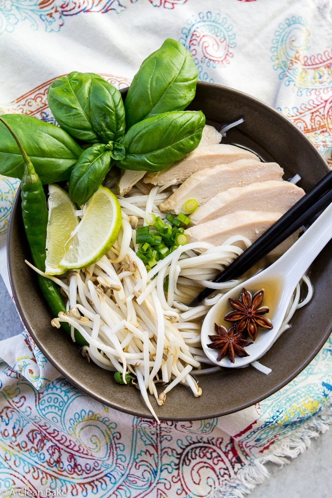 30 minute pho from A Clean Bake