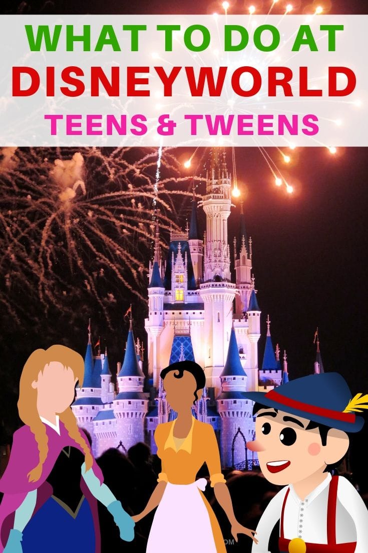 What to do at DisneyWorld Orlando with teens and tweens 