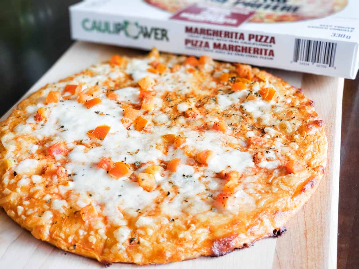 CAULIPOWER review Canada: Margherita Pizza Cauliflower Pizza Crust 