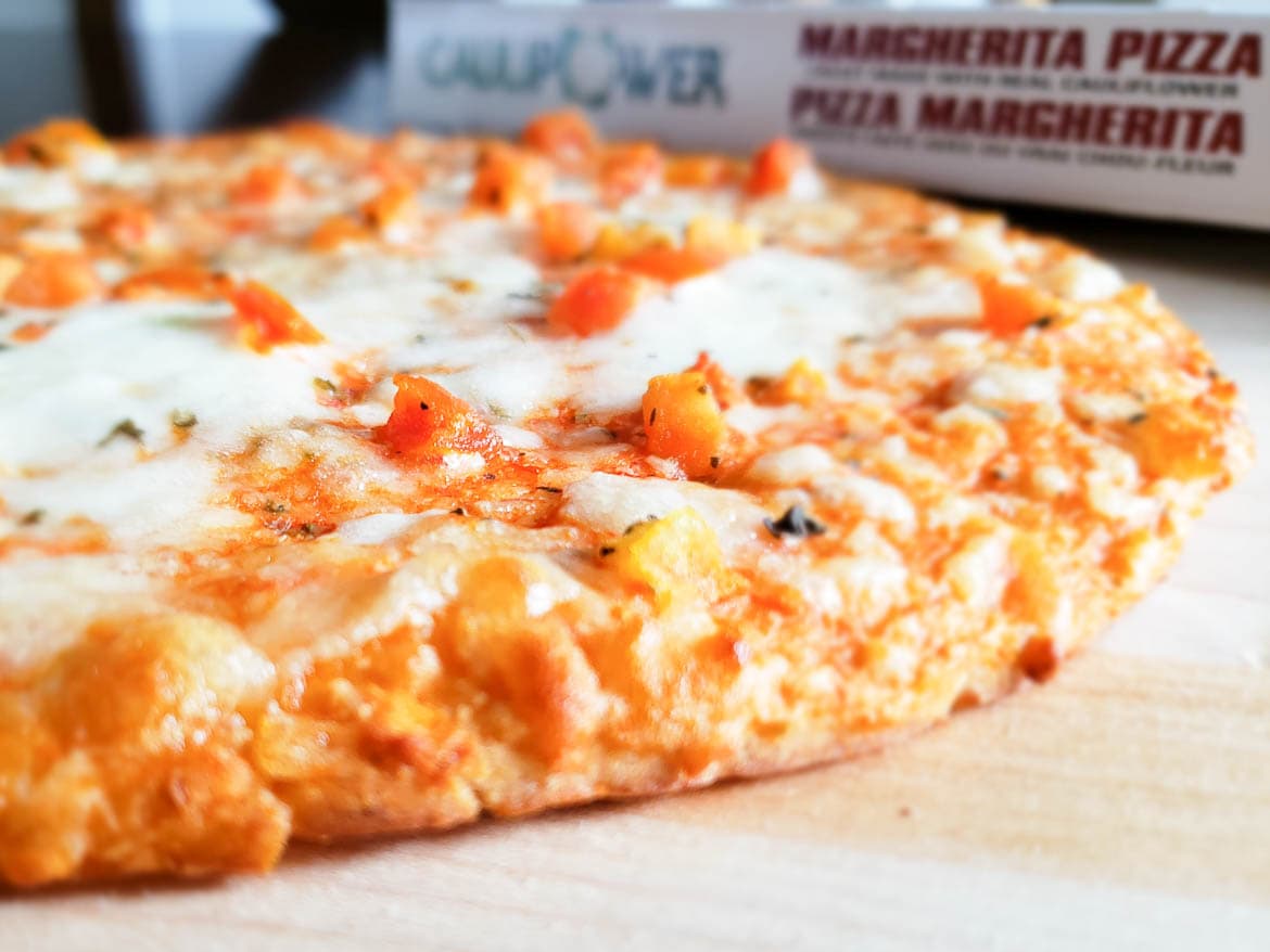 CAULIPOWER Margherita Pizza baked and warm