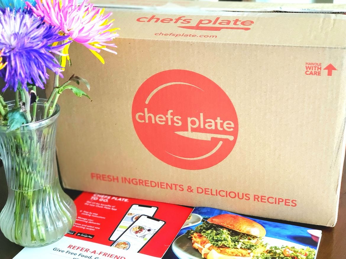 Chefs Plate Box and Recipe card