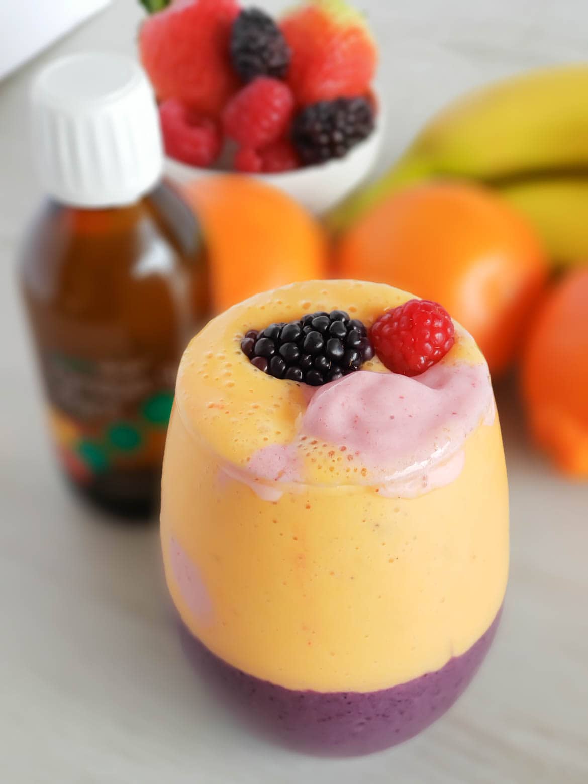 Fruit smoothie with NutraVege Omega 3 