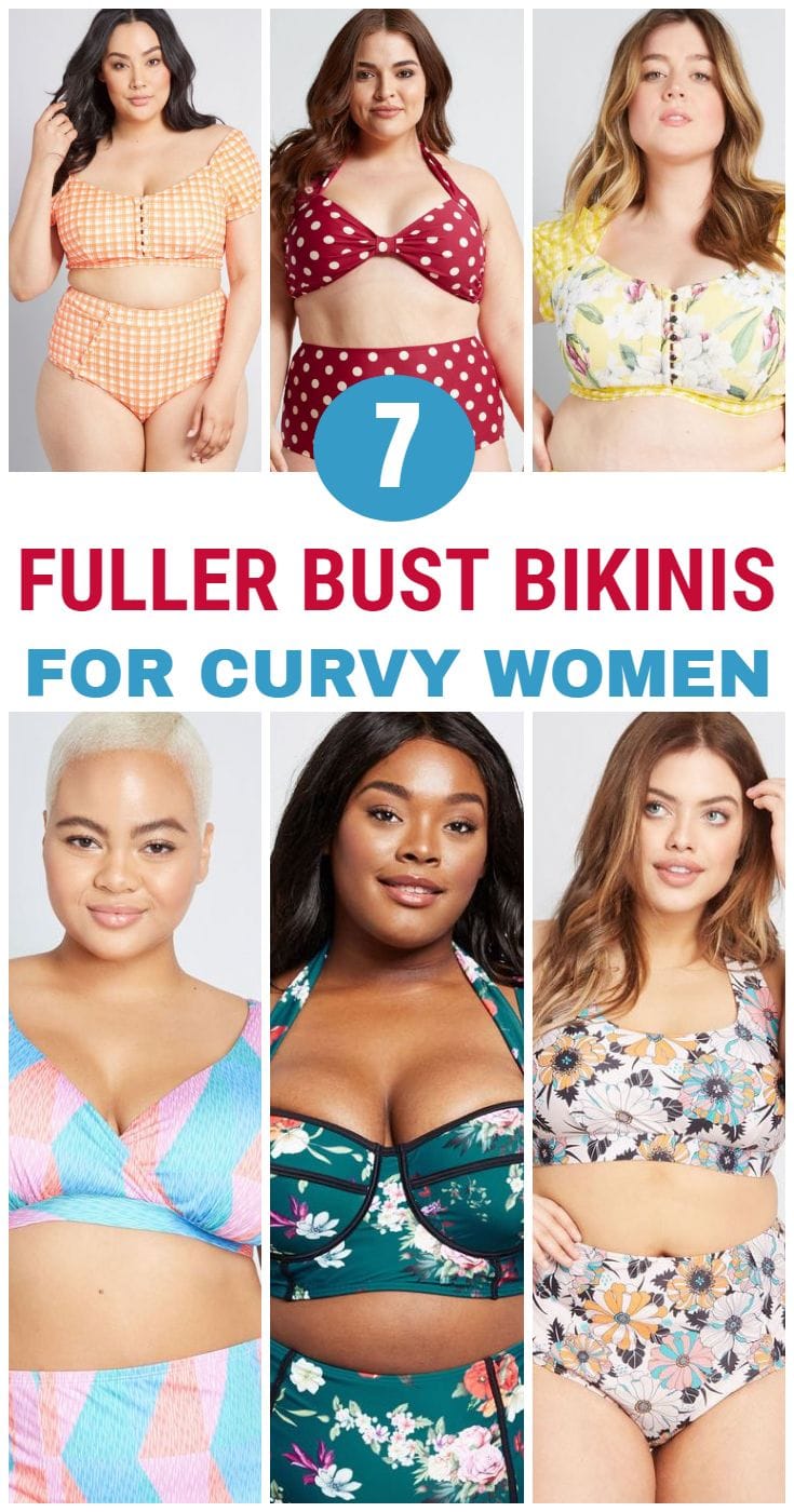 Fuller bust bikinis for curvy women that you will love