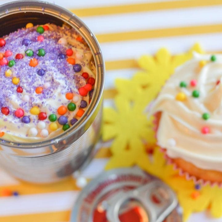 Birthday Cake In A Can