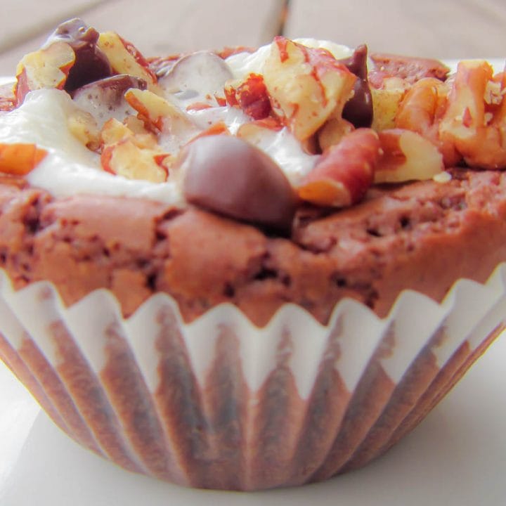 rocky road cupcakes from scratch