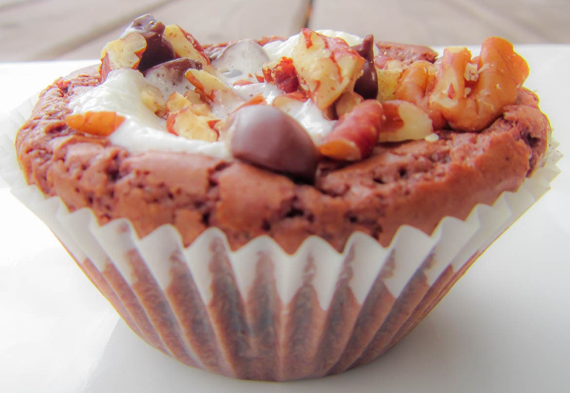 rocky road cupcakes