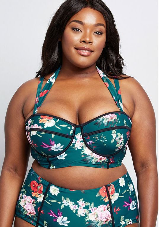 fuller bust bikini top from Modcloth