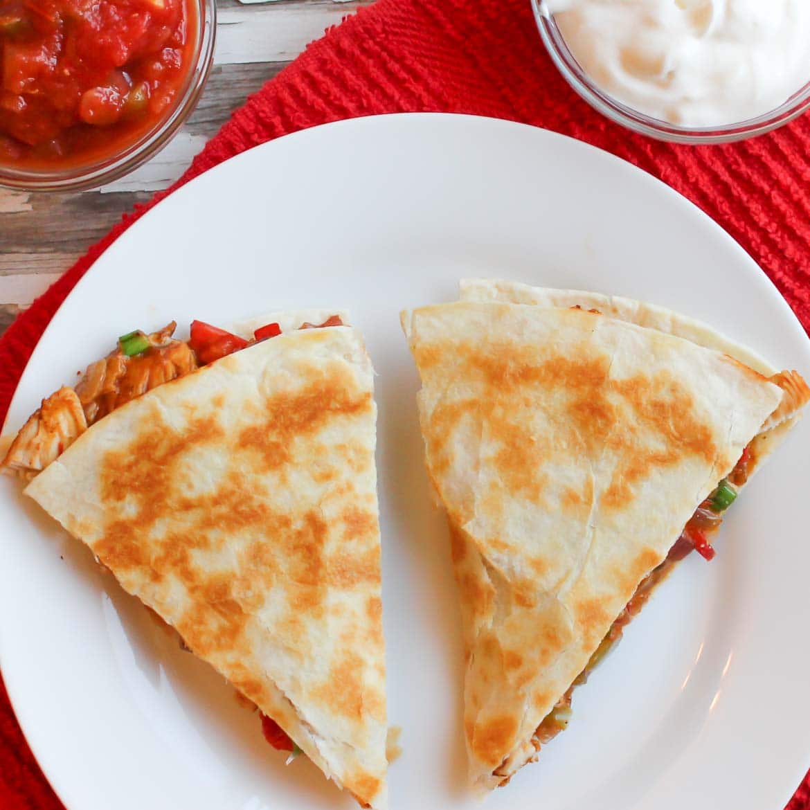 tofu quesadilla with cheese 