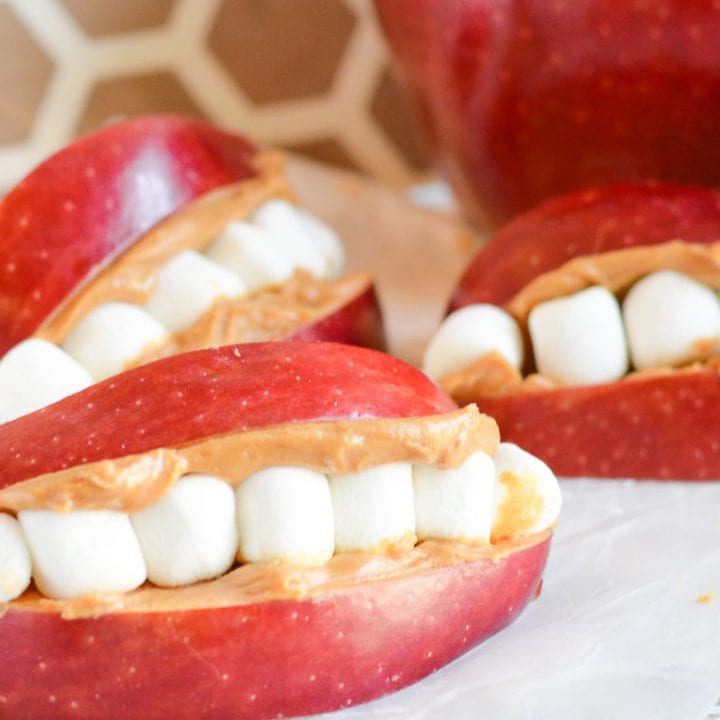 apple smile snack