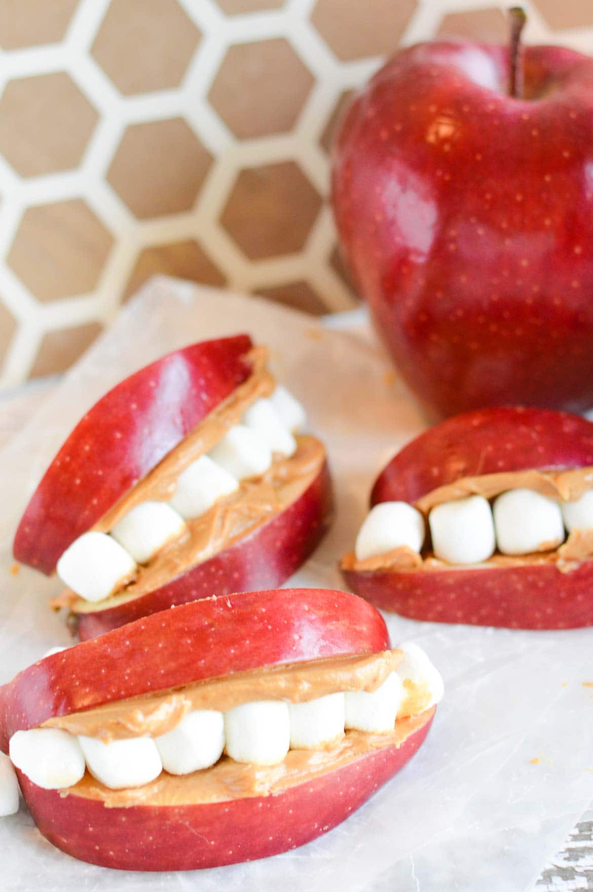 apple smile snack