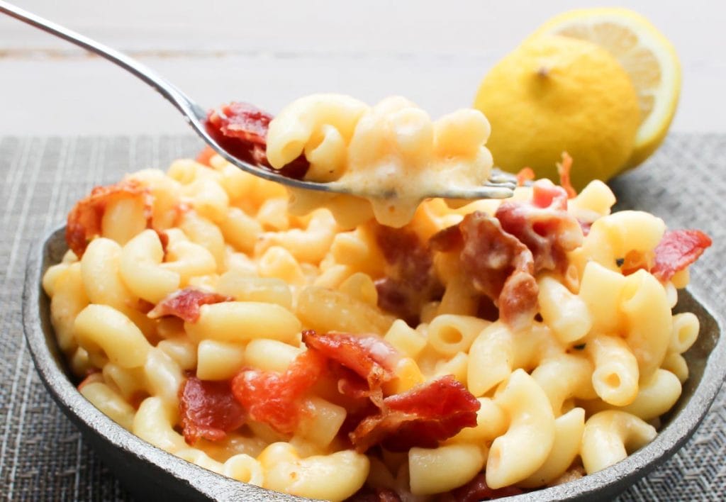 beer bacon mac and cheese