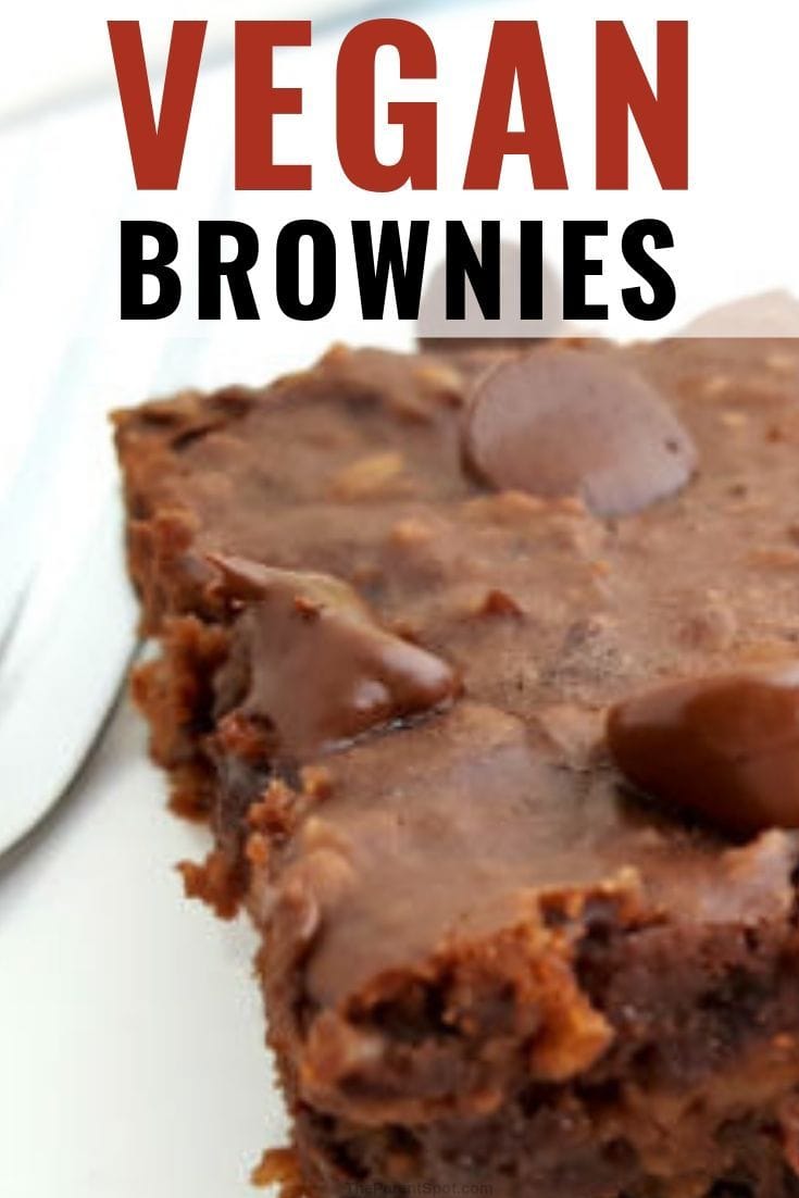 flourless vegan brownies with black beans