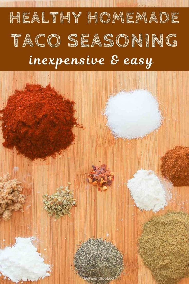 homemade healthy taco seasoning