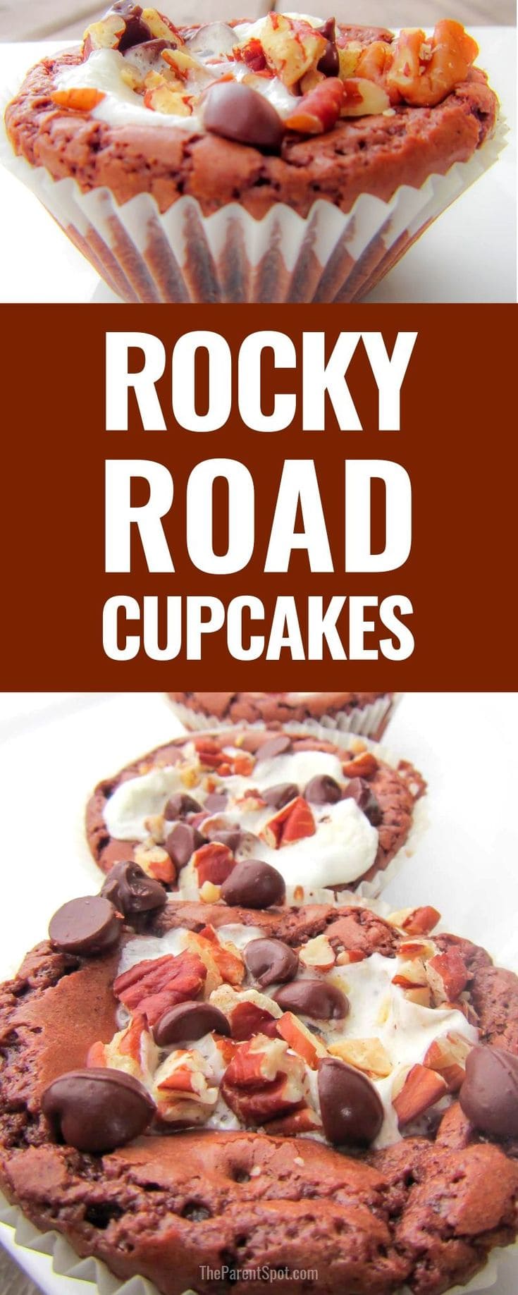 rocky road cupcakes