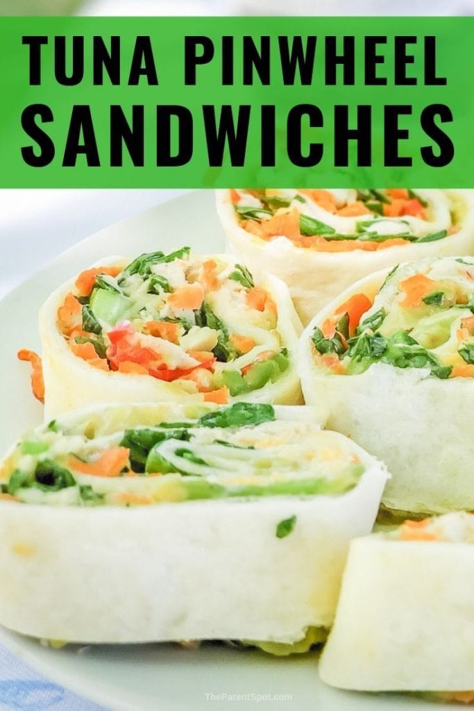 tuna pinwheel sandwiches