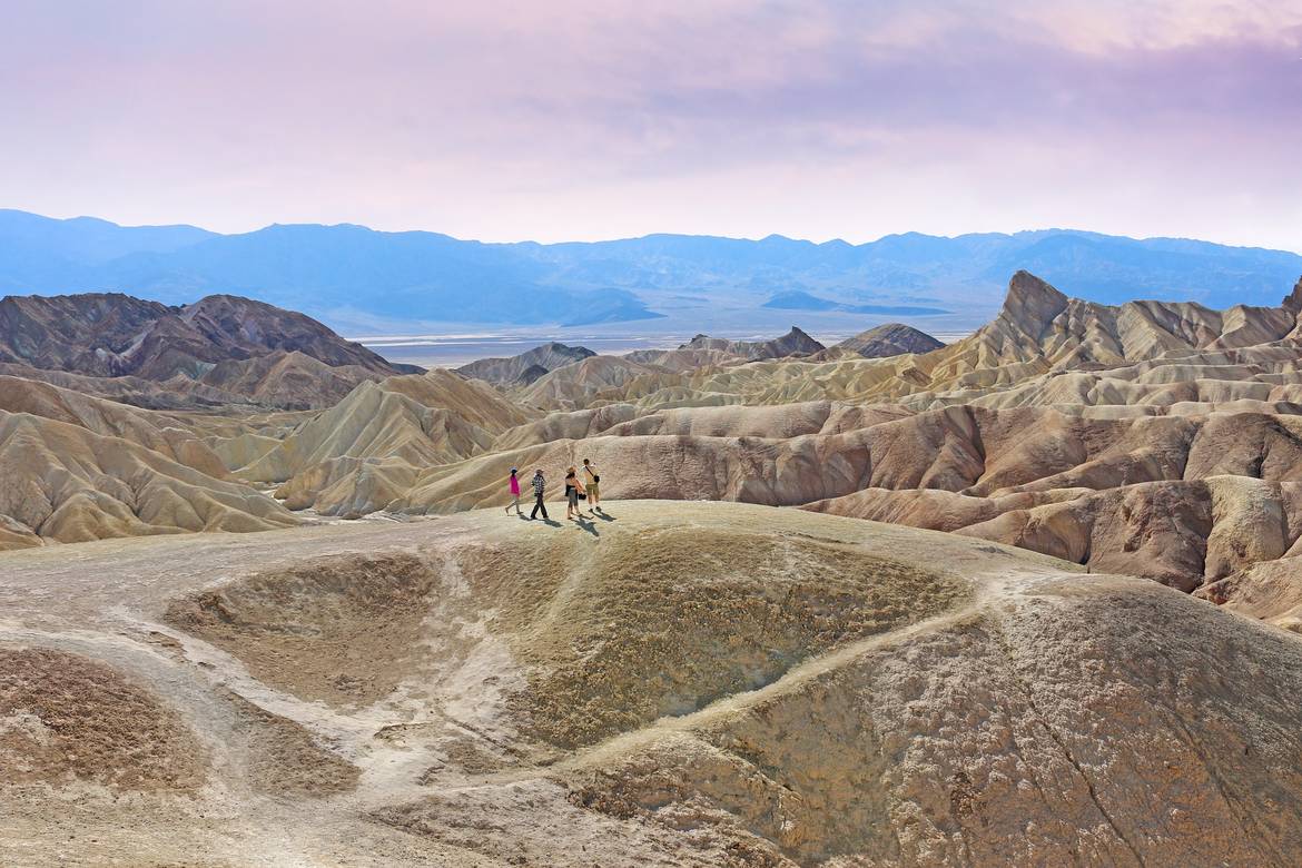 Zabriskie Point Death Valley