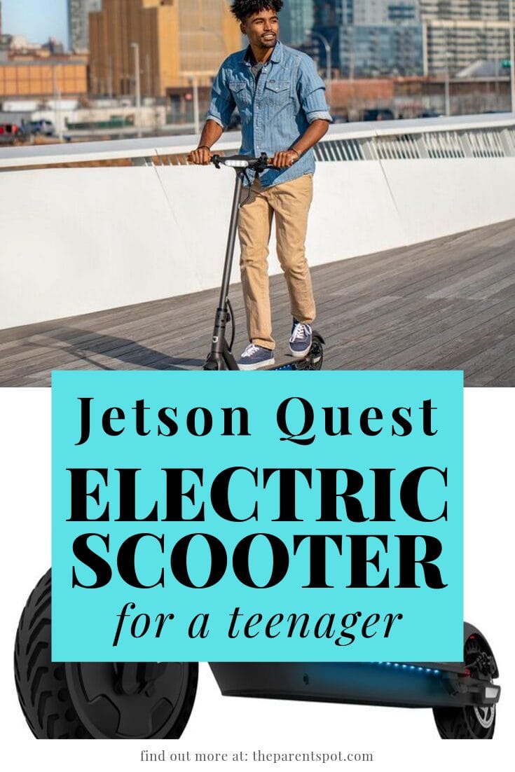 electric scooter for a teenager the Jetson Quest