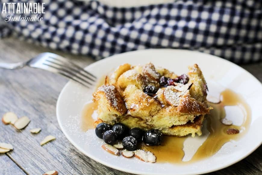 Easy Blueberry French Toast Casserole recipe