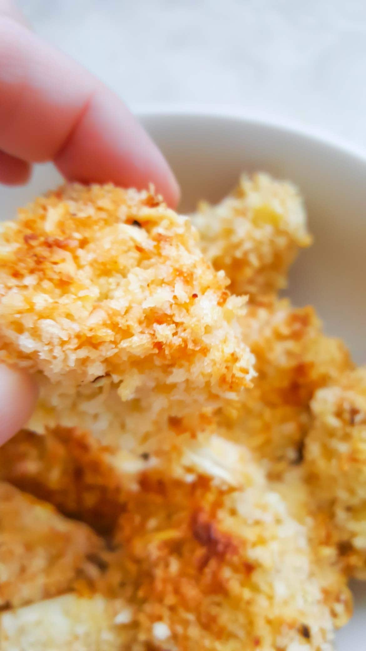 crispy cauliflower nuggets without egg