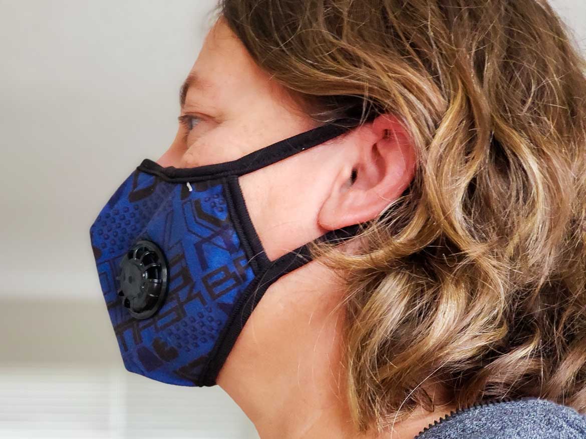 Vogmask side view Large Cobalt N99