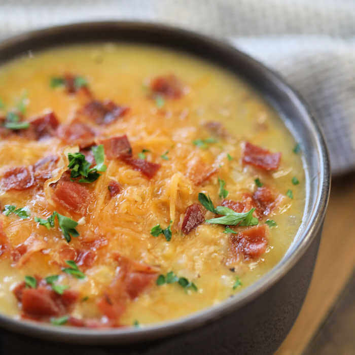 Bacon Cheeseburger Soup