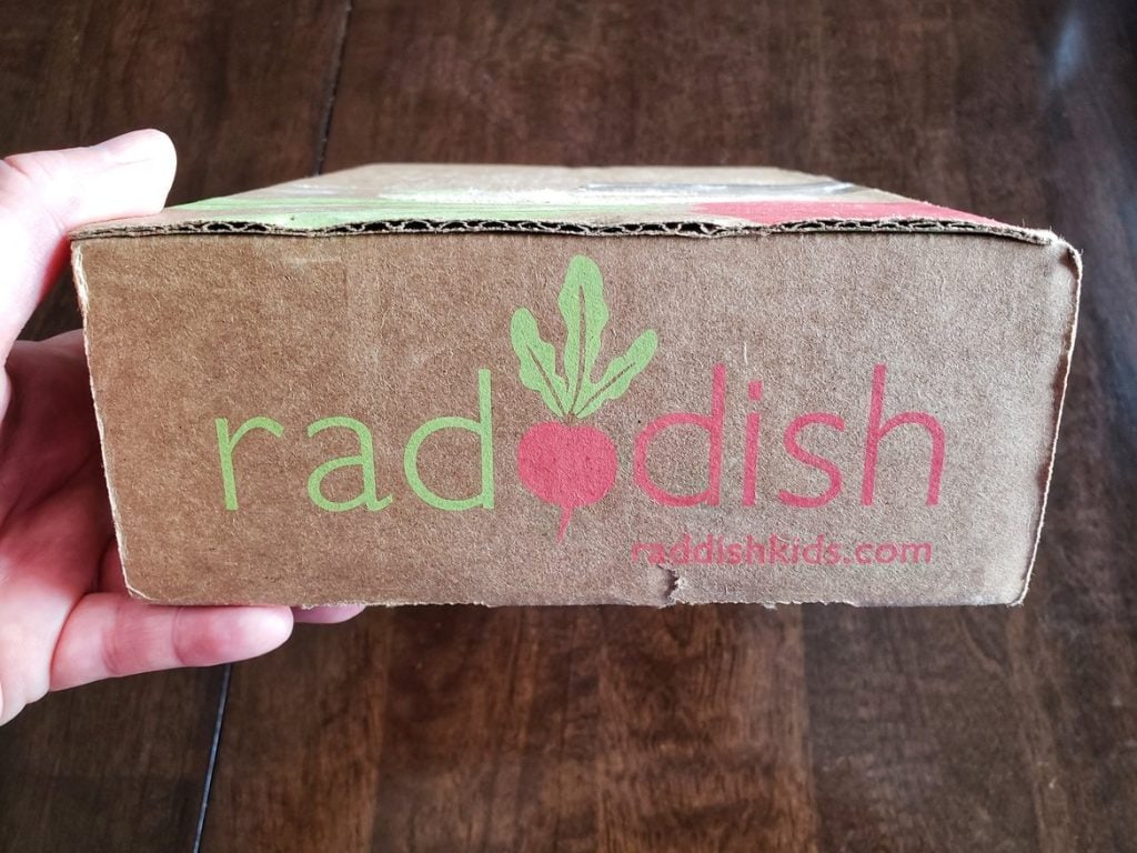 Raddish Kids Review unboxing