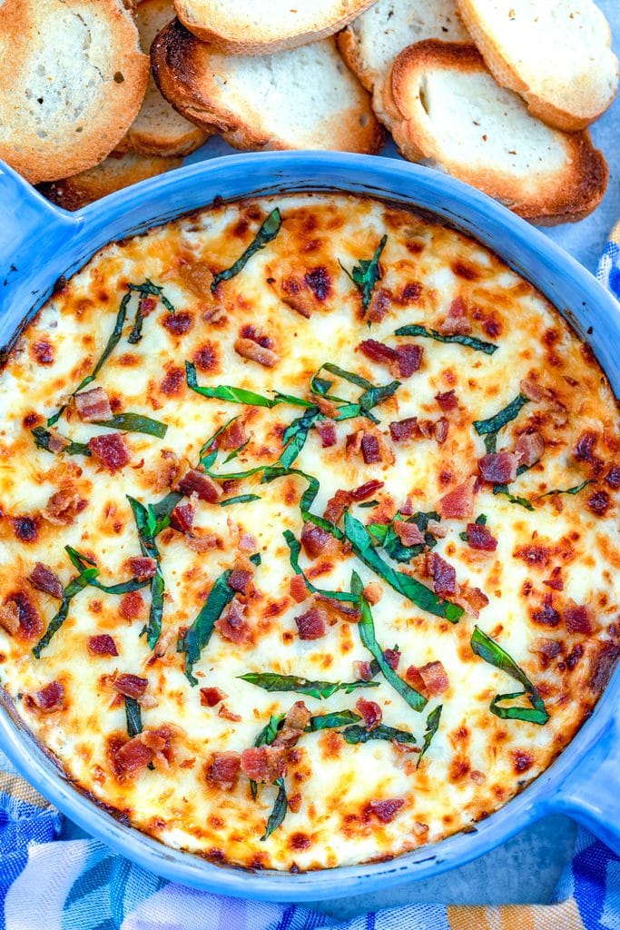 Bacon White Pizza Dip