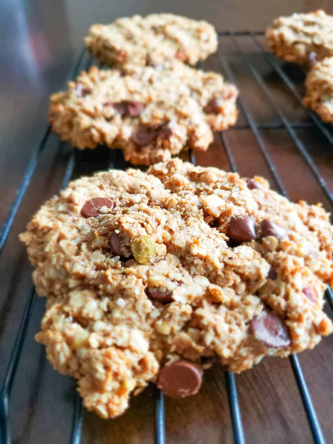 Banana Peanut Butter Oatmeal Breakfast Cookie