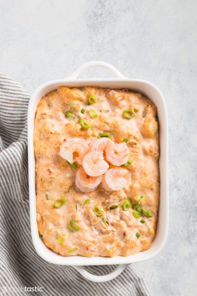 Hot Shrimp Dip from Noshtastic