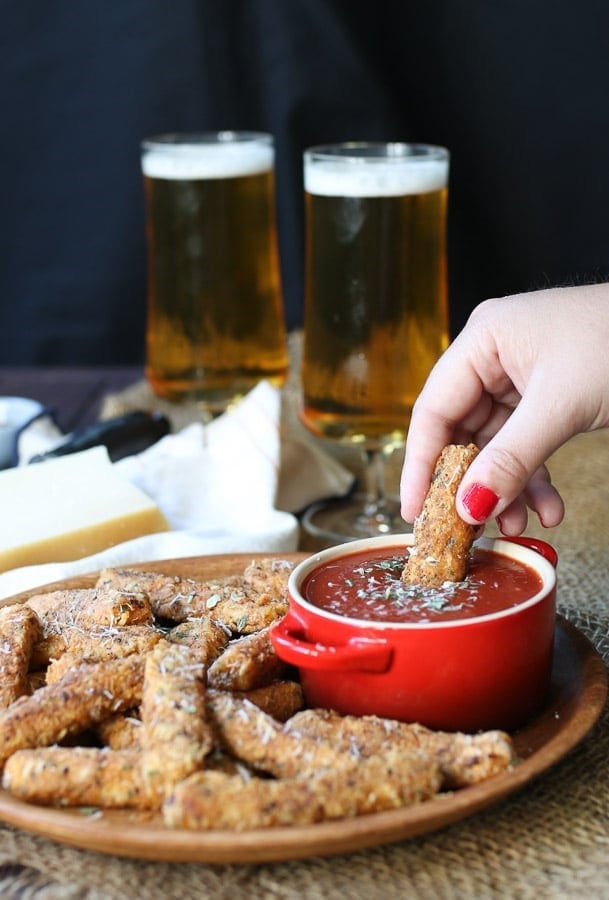 Keto Mozzarella Sticks from Abbey’s Kitchen