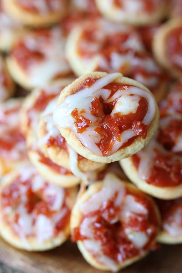 Keto Pepperoni Pizza Bagels from Abbey’s Kitchen
