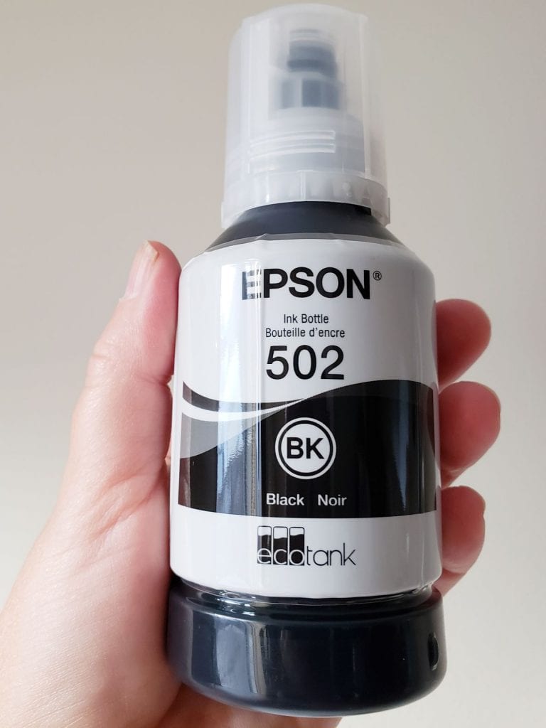 Epson 502 black ink