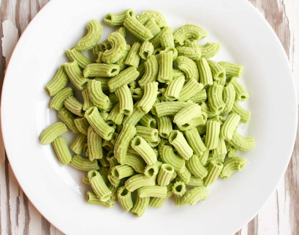 homemade spinach pasta 