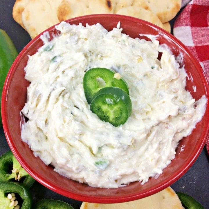 Jalapeno artichoke dip