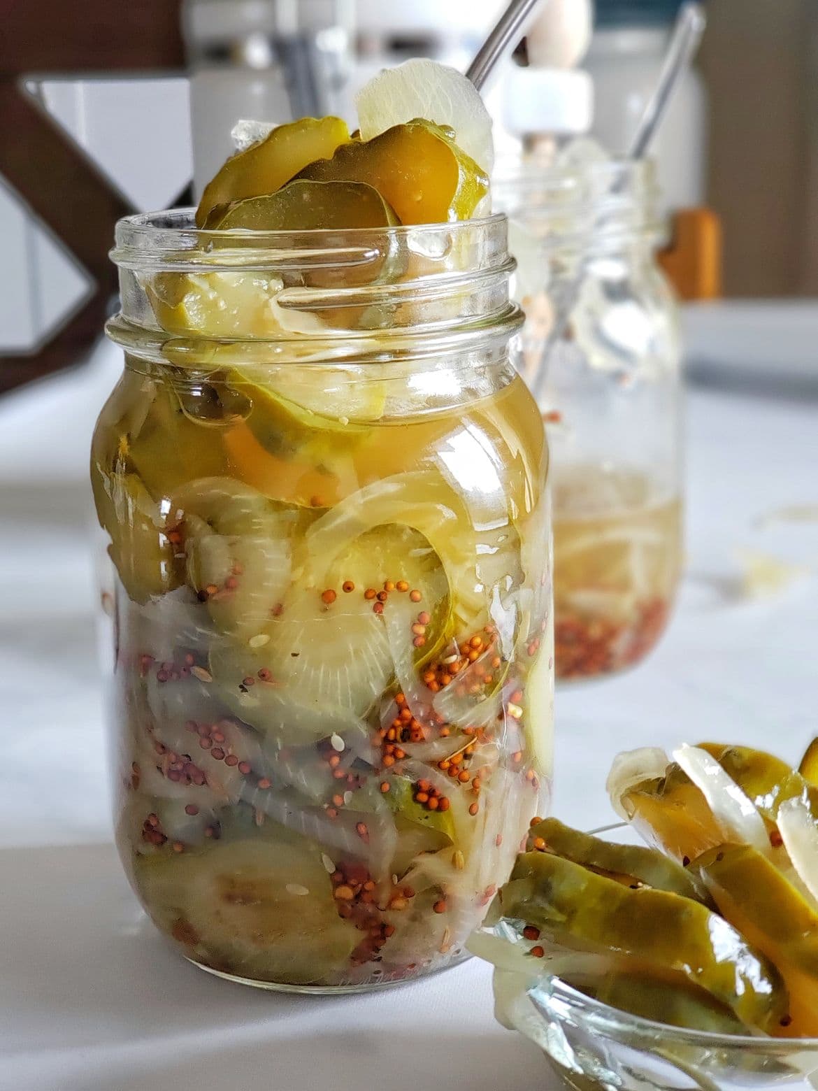zesty bread and butter pickles
