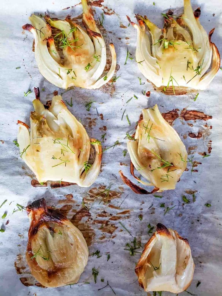 oven roasted fennel bulbs