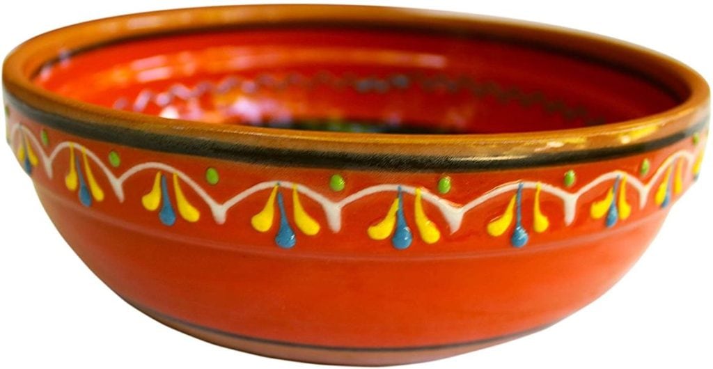 Cactus Canyon Ceramics Spanish Terracotta Deep Serving Dish