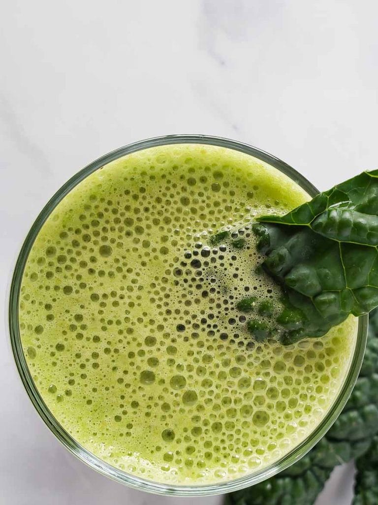 Green Lacinato Kale Smoothie